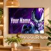 Frieza Custom Name Diamond Painting Personalized 5D Full Drill DIY Diamond Art Home Decor