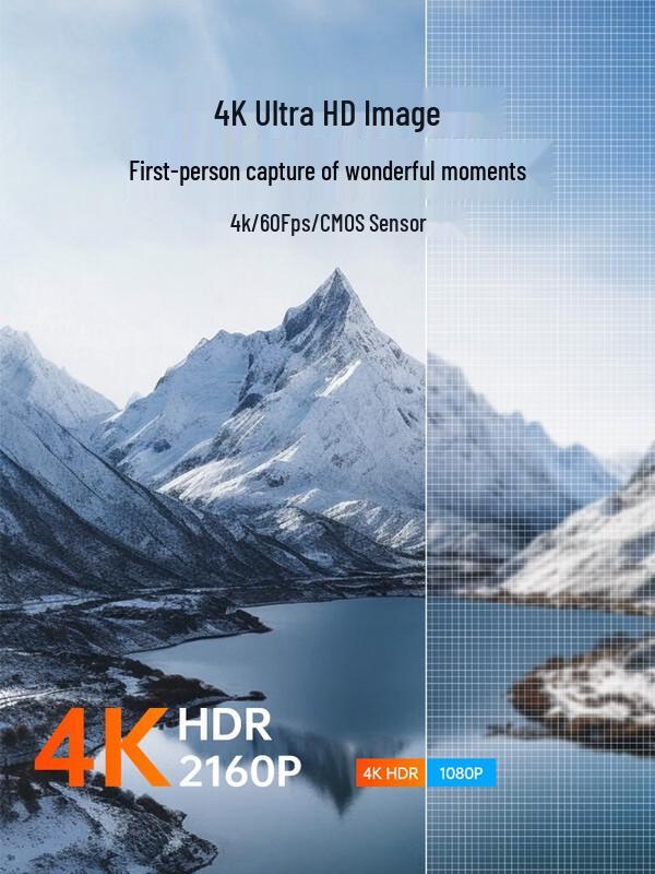 ORDRO EP7 Head-mounted 4K Sport Camera (CN version)