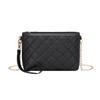 Rhombus chain bag new versatile small bag fashion wallet small square bag embroidered messenger bag
