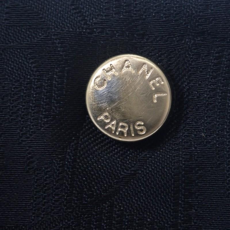 Chanel A15991 Tote Bag Black Nylon/leather Women