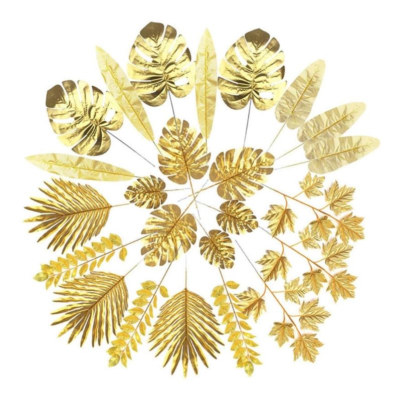 Wedding and Party Decorations Elegant Artificial Leaves Ornament Stylish Home Party Setting Decoration Charm