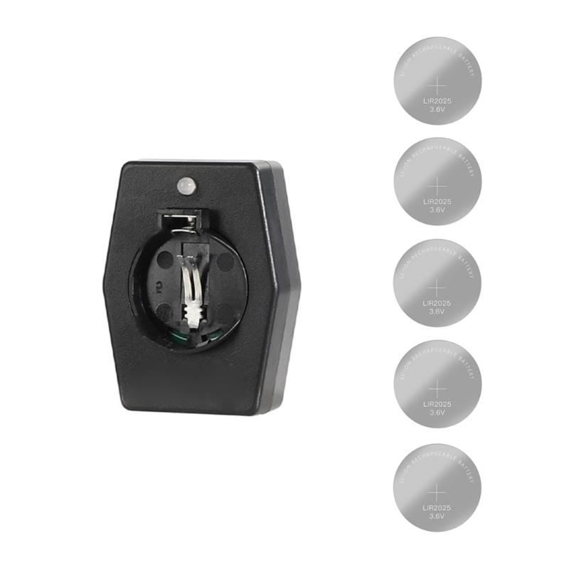 

Набор портативных кнопочных батареек с зарядным устройством, перезаряжаемые батарейки LIR2025 Многоразовое решение для питания батарей для часов LIR2025