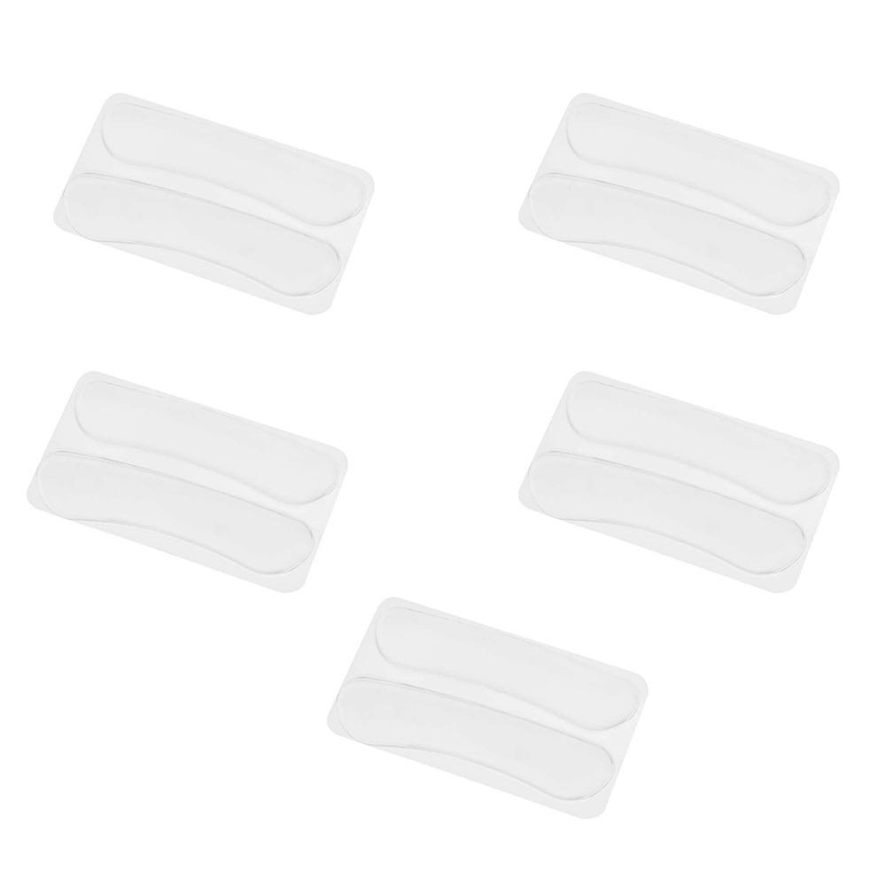 1pairs Gel Heel Grip Pads Self Adhesive Flexible Shoe Heel Liners Transparent Cushioned Gel Heel Cushionss