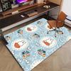 1pc Miffy1 Design Printed Area Rug Carpet for Bedroom Living Room Home Decor Rugs Mat Non Slip Mat Rug for Bedside