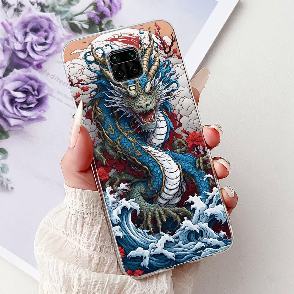 For Xiaomi Redmi Note 9 Pro Case Note 9S Fashion Painted Cover Soft Silicone Phone Cases For Redmi Note 9 Pro Max Note9 S Fundas