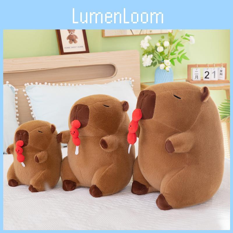 Nosepicking Cartoon Capybara Plush Doll Figure Candy Toy Room Decor Gift Girl