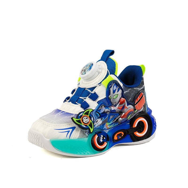 

Boys shoes 2025 new autumn children s sports shoes rotating button boys running basketball shoes tide 31 yards inner length 19cm