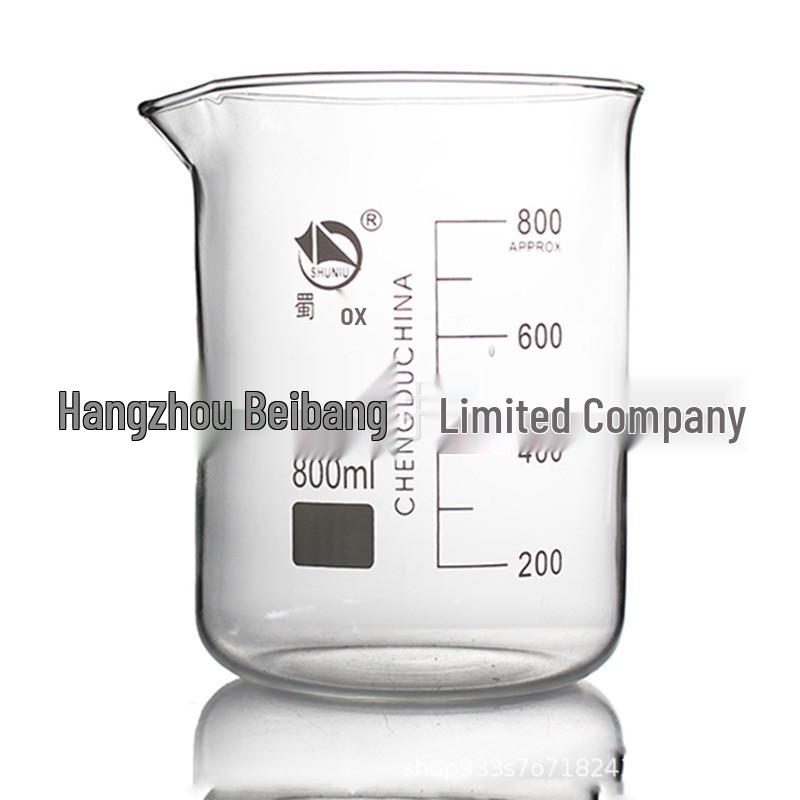 Pahar Berzelius din Sticlă Gradat Shu Niu 25ml-5000ml