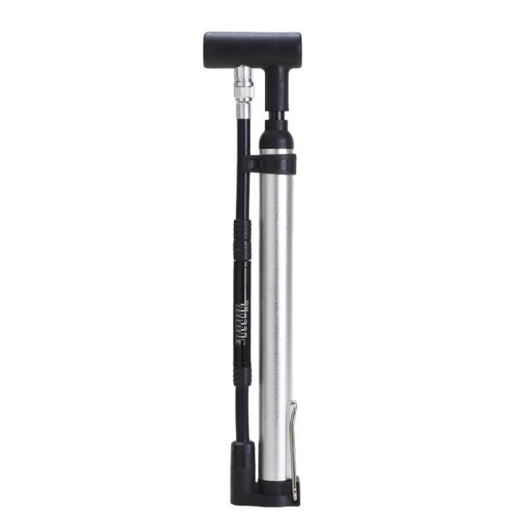 

Road Bike Pump 120PSI Cycling Portable Bicycles Floor Pump Basketball Toy Tire Inflator Airs Pump Cycling Accessories серебряный