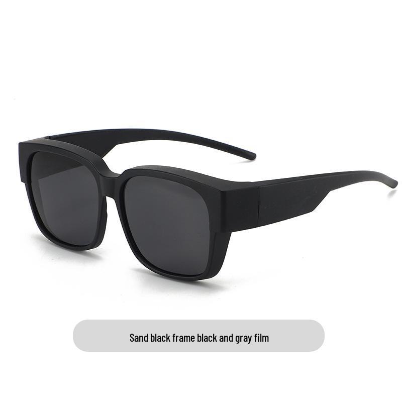 Men s Fashionable Polarized Clip-On Prescription Sunglasses for Day and Night Driving, U6 02.