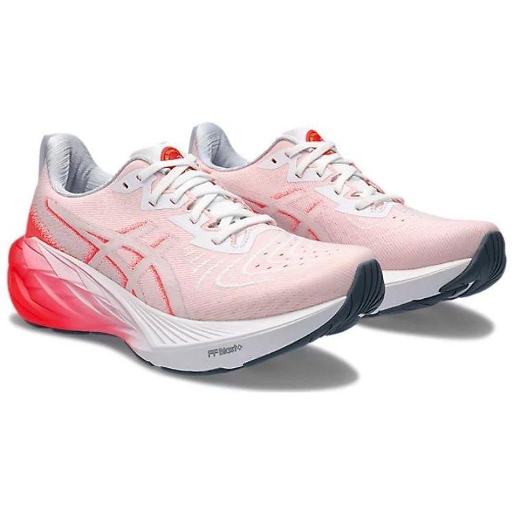 Asics Hakaone Ekiden x  Novablast 4 White Sunrise Red Women Sneakers 1012B650-100