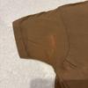 [USED] Rare and Rare 80s Brown-black Two-tone T-shirt Made In the USA, Single Stitched