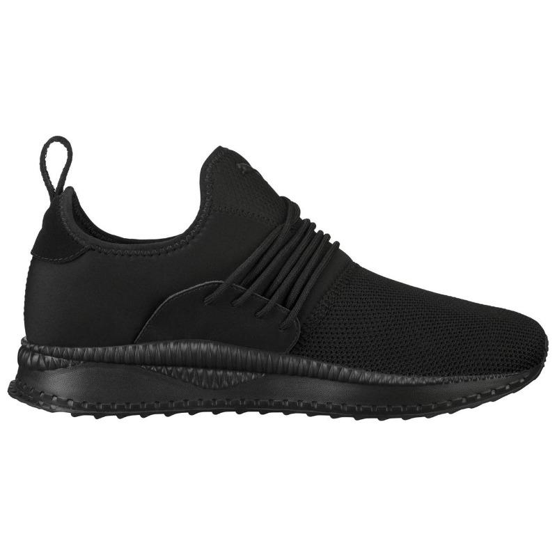 Puma Tsugi Apex Men's Low Top Casual Shoes Black Comfortable 366090-01