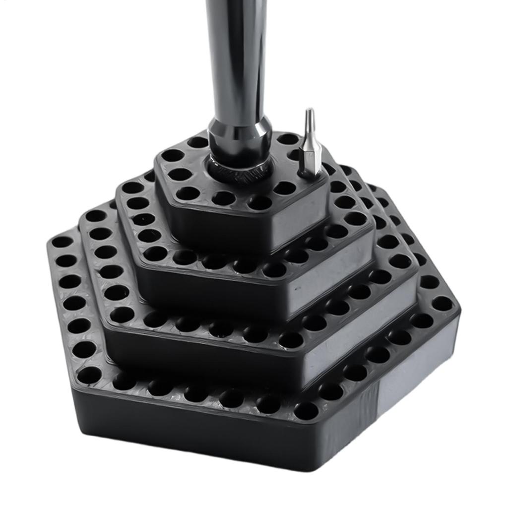 Bit Holder Box For Drill 4.8mm/ Hexagonal Tips Box Bit Storage Drill Bit Storage Screwdriver Bits Holder Bit Hex Shank Organiser