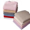 Premium Kids' Solid Color Wool Sweater - Boys' Thick Pullover & Girls' Cashmere Knit Base Layer