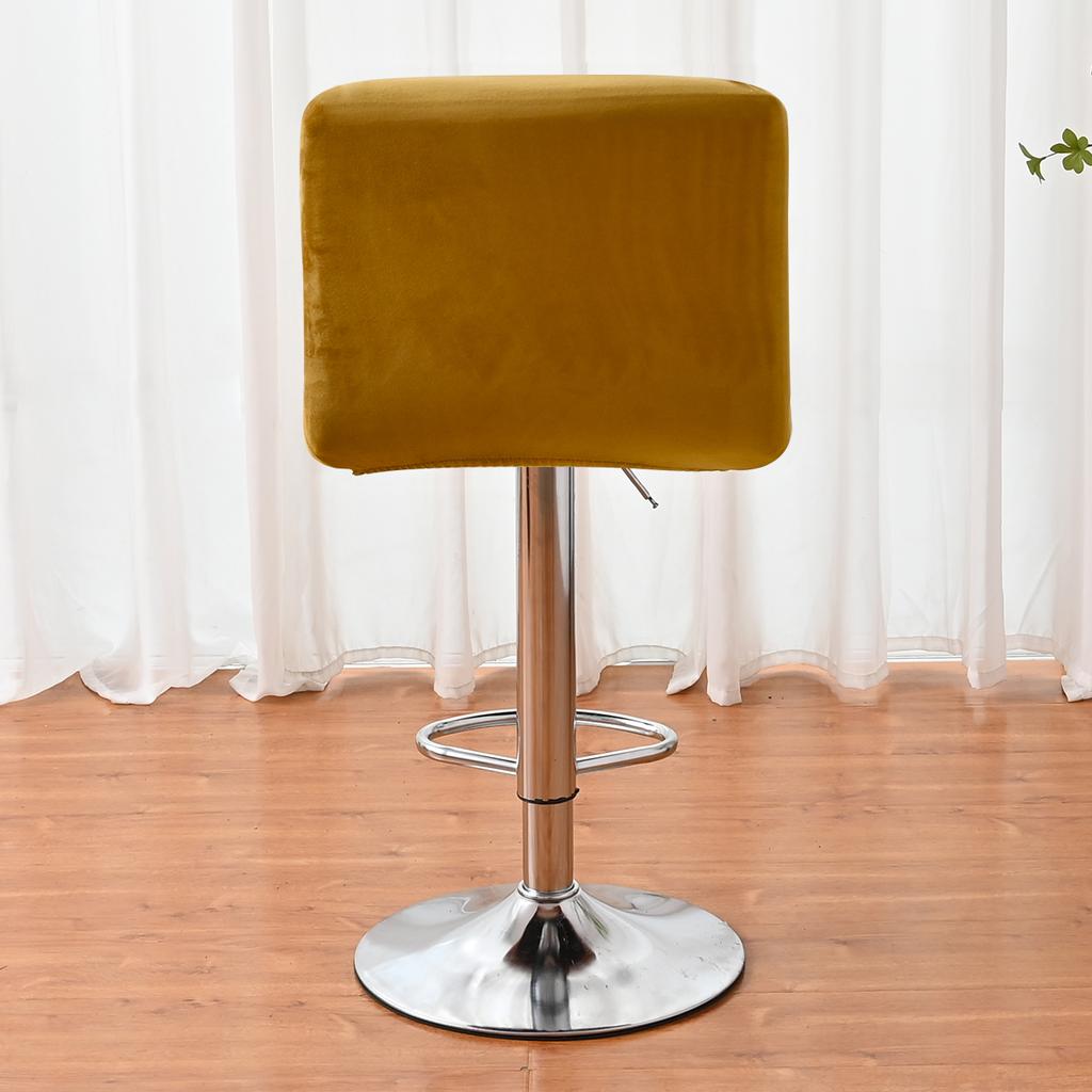 Bar Stool Cover Counter Stool Pub Dining Chair Slipcover For Dining Room Room Velvet Barstool Protective Cover Covers Slipcover Parson Chair Covers