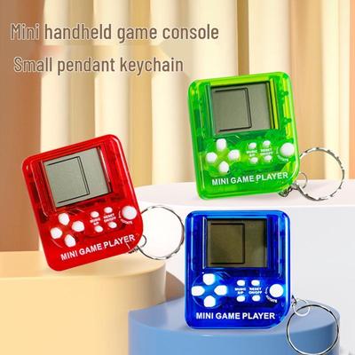 Tetris Retro Mini Brelok Konsola do Gier - Nostalgiczna Ręczna Zabawka
