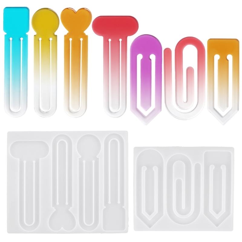 Resin Bookmark Mold for Creating Decorative Page Holders for Marking Your Place In Books, Notebooks, or Reading Folders