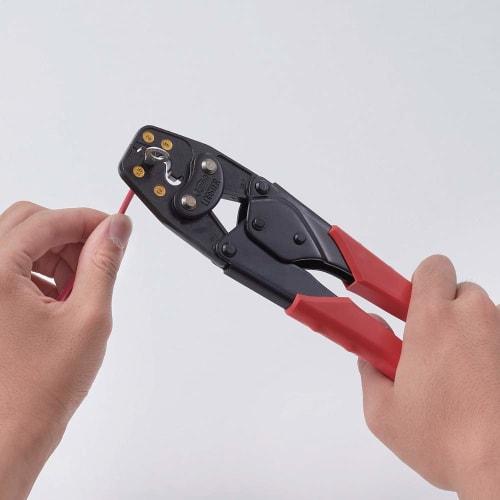 Lobtex Crimping Tool (for bare crimp terminals/bare sleeves) AK19A