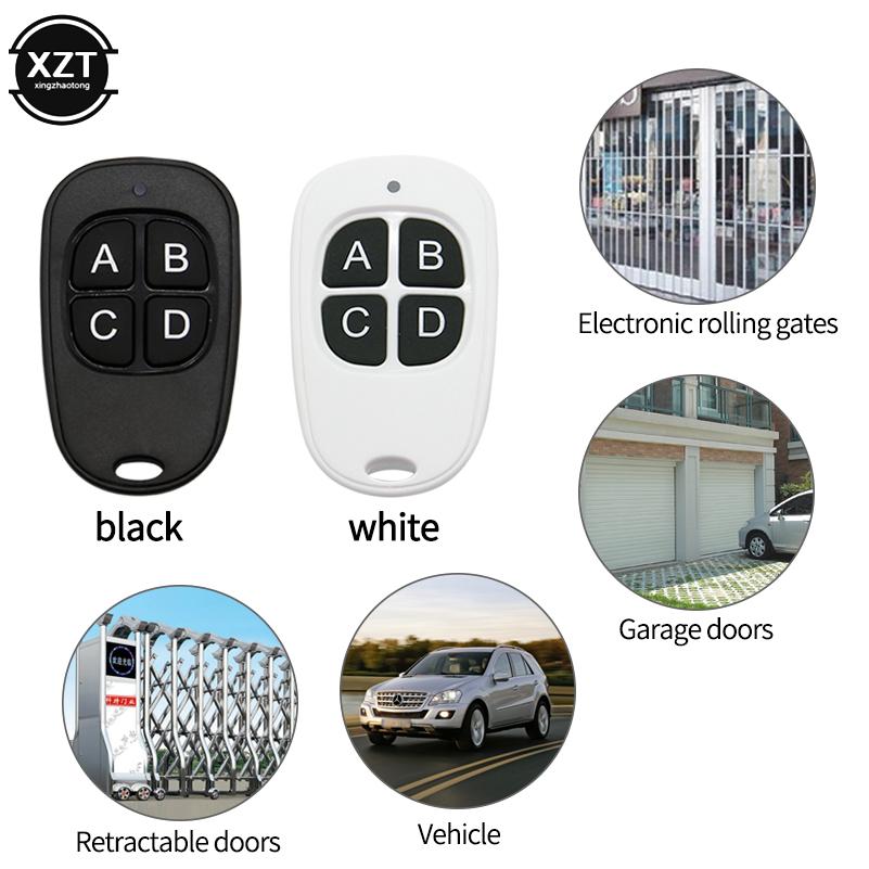 Universal 433MHz Remote Control Wireless 4 Keys Copy Remote Control Cloning Garage Door Remote Control Duplicator Key