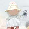 Baby Clothes Set with Hats Hair Accessories Soft Fabric Doll Wedding
