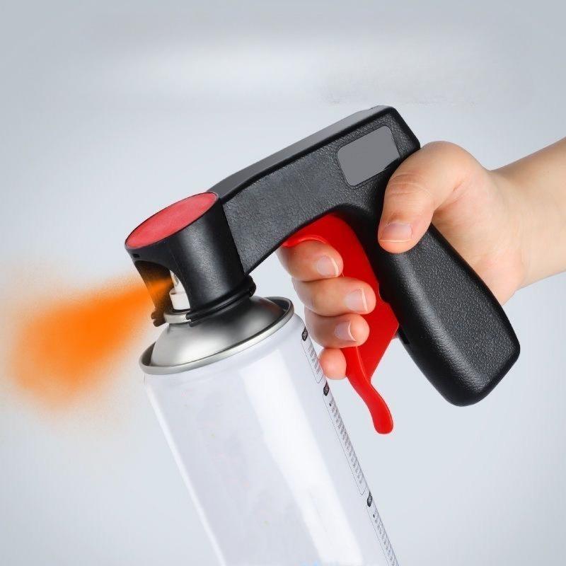 Assisted Spray Gun Painting Assist Handle Car Wall Hand-Cranked Spray Handle Self-Spray Can Tool