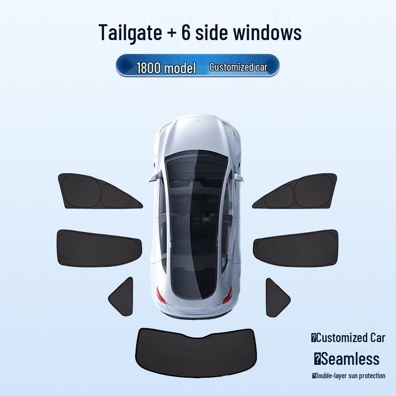 Trax, Jingcheng, Captiva, Chevrolet, Malibu Full Coverage Privacy Side Window Sunshade