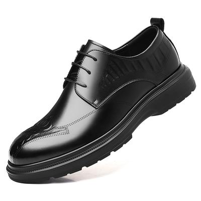 Büro Business Formelle Kleidung Geschnitzt Mode Herren Anzugschuhe Neue Designer Hochzeitschuhe Männlich Frühling Herbst Rindsleder Schuh Mann