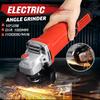 220-240V Peaks Angle Grinder 11000r/min Electric Grinder Polishing Polisher Grinding Machine Cutting Woodworking 1600W
