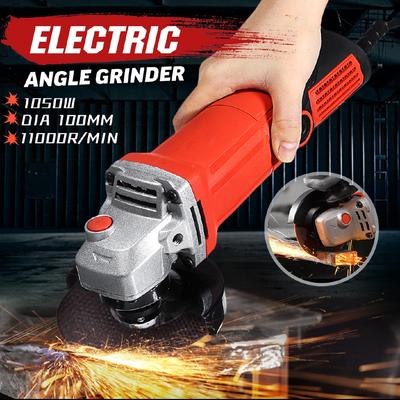 220-240V Peaks Angle Grinder 11000r/min Electric Grinder Polishing Polisher Grinding Machine Cutting Woodworking 1600W