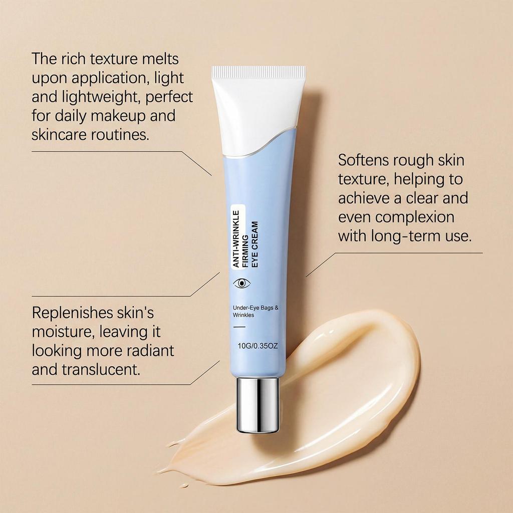 Elastic Eye Essence Cream Gentle Moisturizing Moisturizing Eye Cream Daily Soothing Eye Area Smooth Massage Eye Care Cream 1pc
