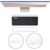 Soft Keyboard Wrist Rest Pad 14.37IN Comfortable Cool Silicone Cushion Typing Hand Pain Relief Support Pad with Gel-Filled for MacBook Magic Keyboard