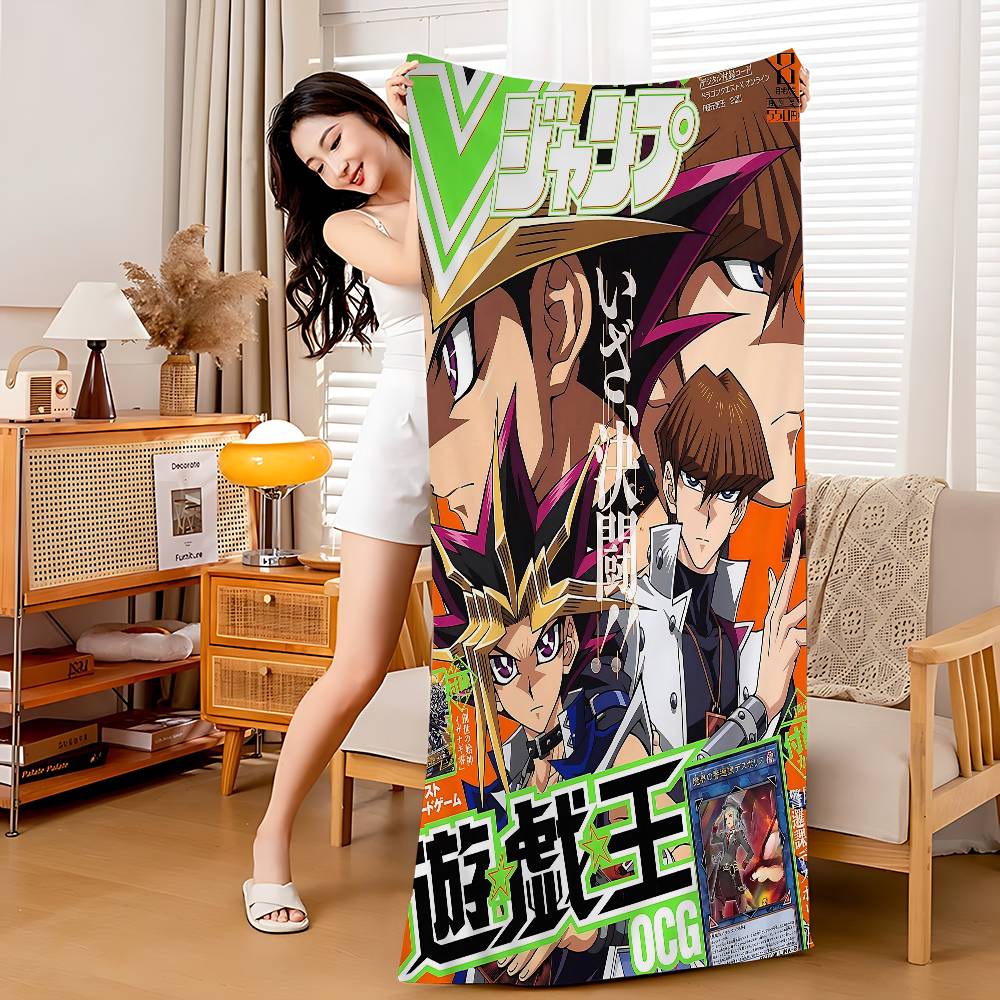 

Yu-Gi-Oh Anime Big Microfiber Beach Towels Quick Dry Towel Sand Beach Towels Pool Towel For Travel Swim Pool Yoga W30*H60(CM)