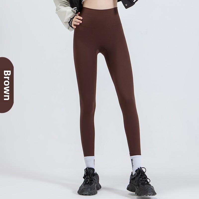 Pantaloni da yoga fitness a vita alta da donna