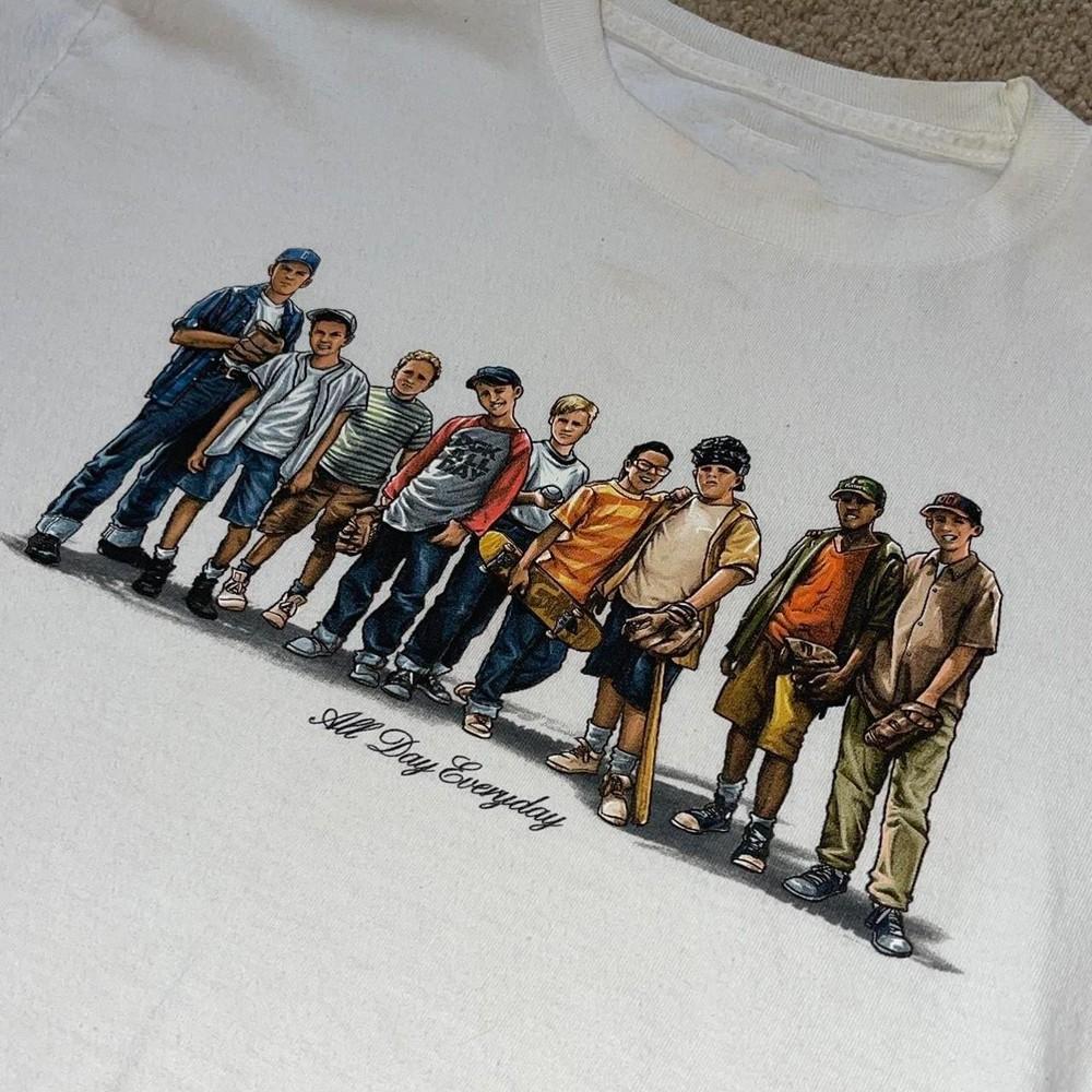 The Sandlot All Day Everyday Shirt Classic White Unisex S-5XL Unisex T-Shirt XXXXL