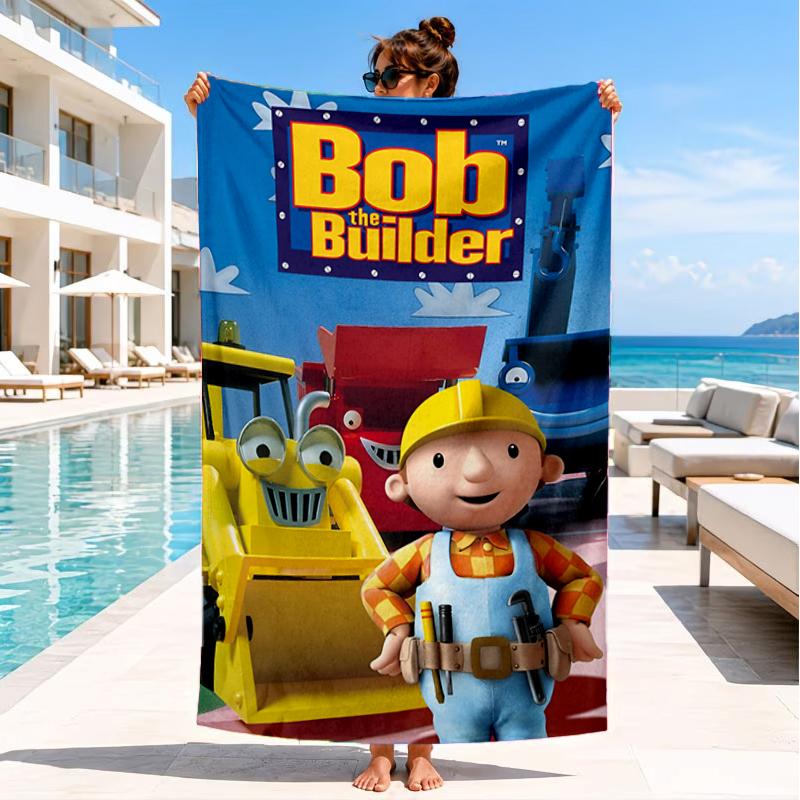 Das Abenteuer-Strandtuch des Bauherrn, Superweiche Mikrofaser, Perfektes Geschenk für Sie/Ihn, Geburtstag, für Pool, Strand, Reisen, Dekoration Strandparty