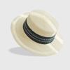 Ethnic Style Weave Straw Hat UV Protection Outdoor Visor Cap Fashion Beach Hat  Outdoor