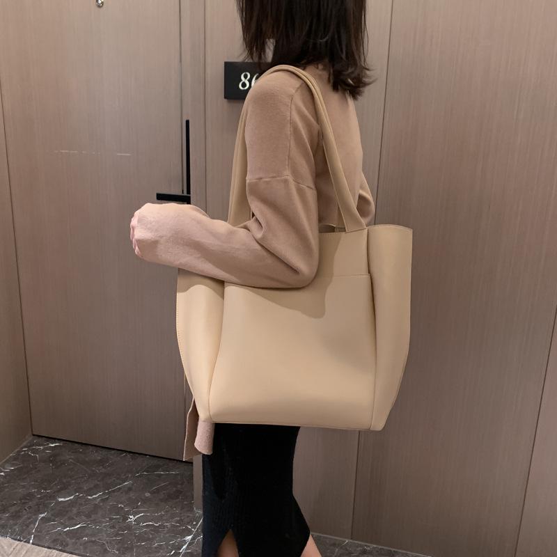 Casual Lage Capacity Tote Bag For Women 2026 New Luxury Designer Handbags High Quality PU Leather Female Shoulder Bag
