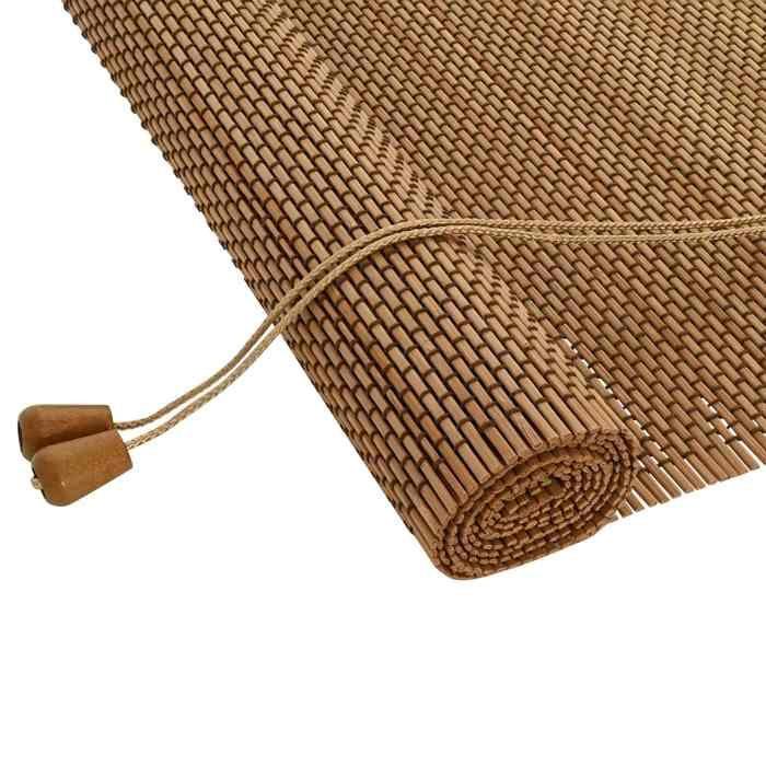 Store enrouleur - MAISON EXCLUSIVE - Store enrouleur - Marron - Bambou - 40 x 160 cm