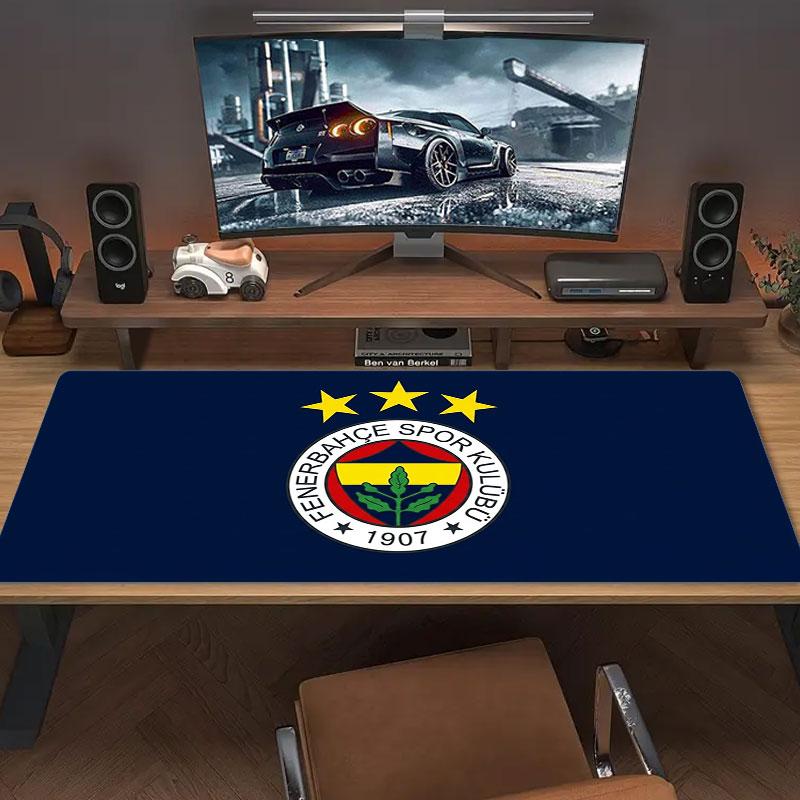 Fenerbahçe Sports Club Large Size Mouse Pad Large Gaming Table Cushion Non-slip Laptop Tablet Big Mousepad XXL Mat Mini PC Playmat With Lock edge