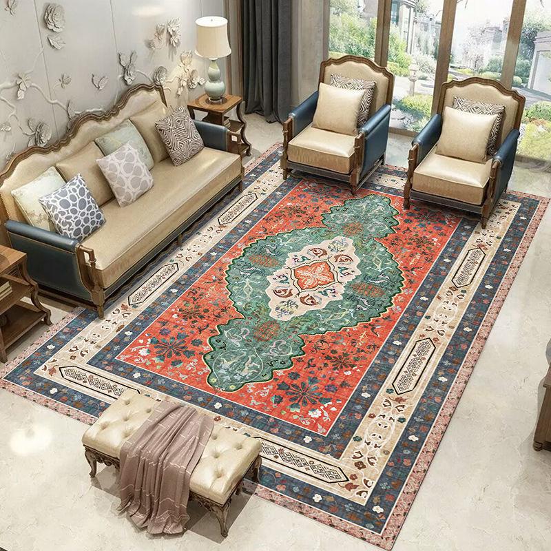 Retro Carpets for Living Room Persian Moroccan Decoration Home Carpet Large Area Rugs for Bedroom Lounge Rug Big Size 180x200