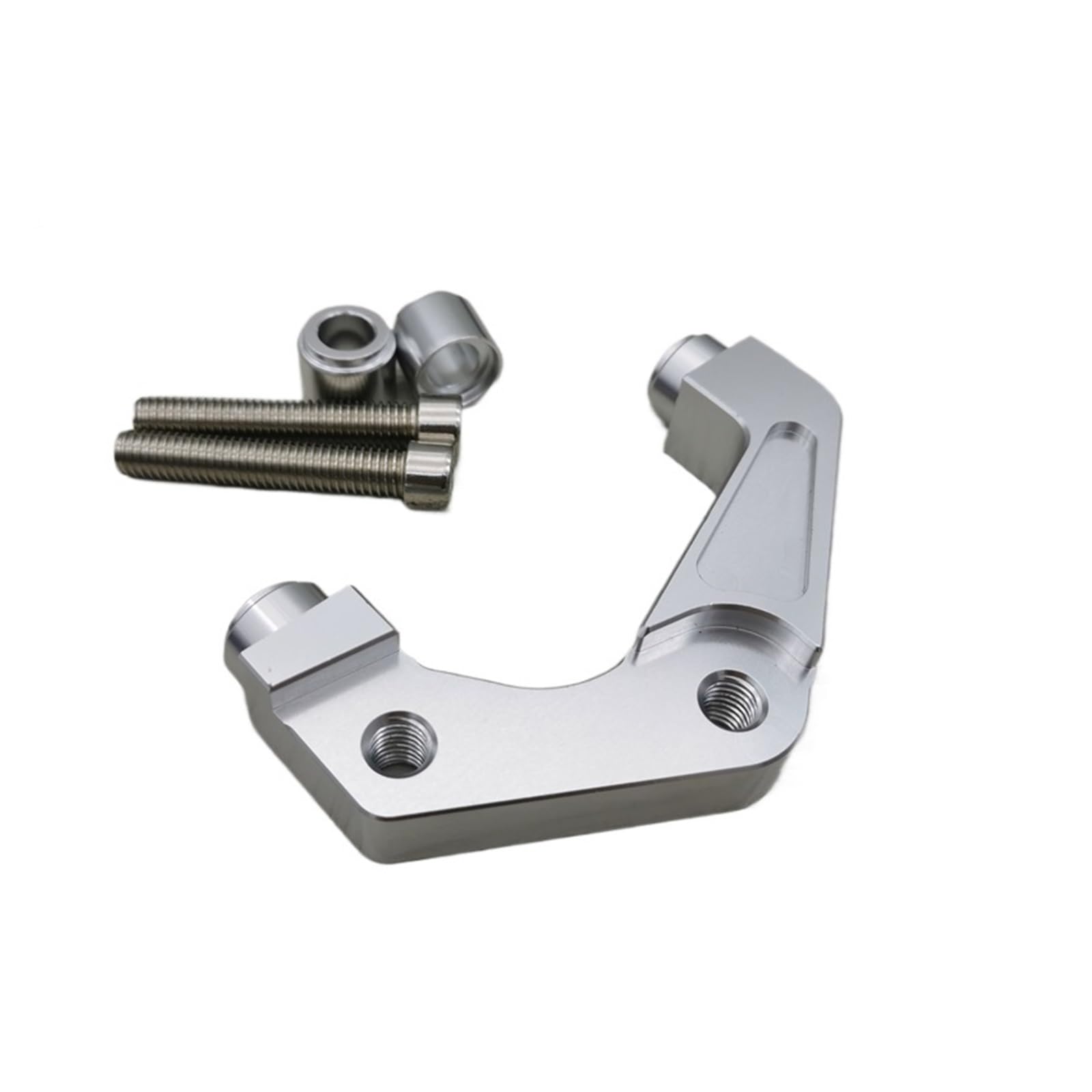 

XIQPLS(Ruka) 82mm Motorcycle Brake Caliper Bracket Adapter Compatible with RPM Adelin Frando Rsz Jog Force (Silver 220mm)
