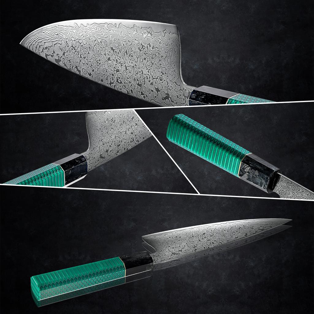 8 Inch Chef Knife VG10 67 Layer Damascus Kitchen Knives High Carbon Stainless Steel Gyuto Knifes Fish Meat Slicer