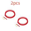 1 Set Rectangle Round DIY Knitting Loom Scarf Sweater Hat Shawl Stitching Knit Handmade Craft Weaving Braiding Tool