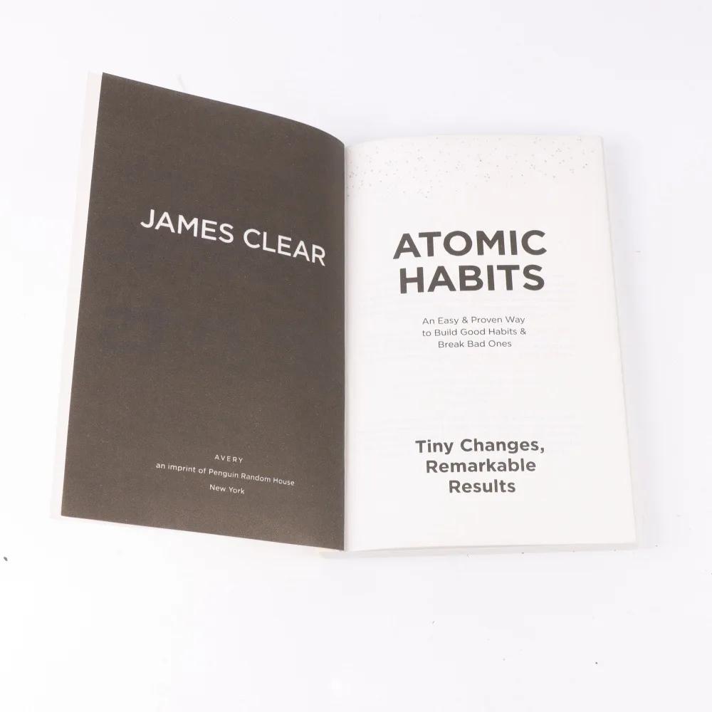 A Book Influences A Lifetime Atomic Habits In English Establishing Good Habits Breaking Habits Printing Clearly Quality Paper