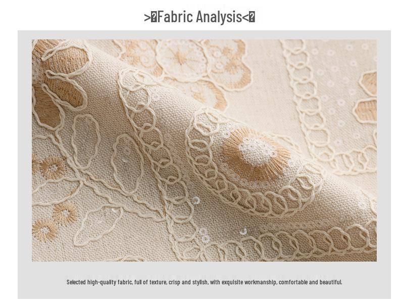 Spring 2025 Women's Lace Patchwork Shirt and Embroidered Cardigan Vest Set