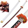 Cosplay Satoman Tanjiro Sword 41inch Anime Wood 104cm Katana Toy Model