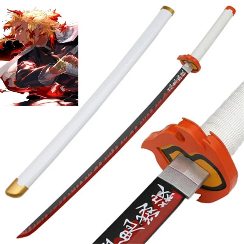 Cosplay Satoman Tanjiro Sword 41inch Anime Wood 104cm Katana Toy Model