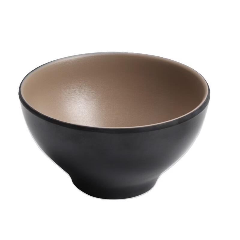 ZISIZ Melamine Dual-Color Soup/Rice Bowl