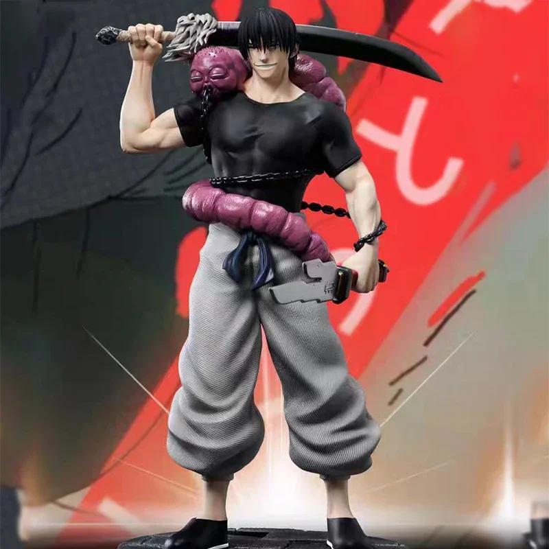 21cm Toji Figure Gk Jujutsu Kaisen Figurine King Of Artist Fushiguro Toji Action Figures Standing Model Collection Toy Gifts